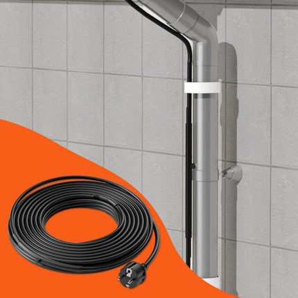 VEVOR zelfregelende verwarmingsbuiskabel 1,83m 16,4W/m vorstbeveiliging met thermostaat