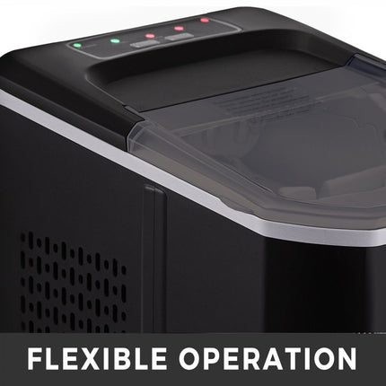 VEVOR Ijsblokjesmachine Draagbaar Ijs Maker Aanrecht Ijsmachine 12KG/24uur Kubusgrootte LCD-scherm
