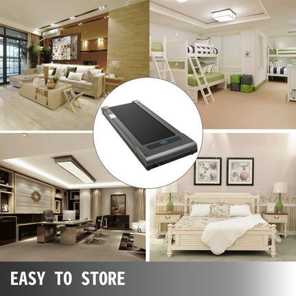 Loopband onder bureau LED digitaal display Opvouwbaar fitnessapparaat 500W