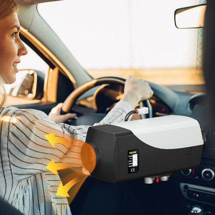 VEVOR Luchtverwarmers Diesel Verwarmer Air Diesel Fuel Heater 8KW 12V voor Auto Vrachtwagens Camper Boot Bus Kan Aluminium Rv