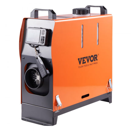 VEVOR Air Diesel Luchtverwarmers 12V 5KW Luchtverwarmer Air Diesel Diesel Standkachel Luchtverwarmer 0.16-0.52 l/uur Dieselkachel met LCD-display