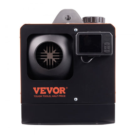 VEVOR Air Diesel Luchtverwarmers 12V 5KW Luchtverwarmer Air Diesel Diesel Standkachel Luchtverwarmer 0.16-0.52 l/uur Dieselkachel met LCD-display&10 m