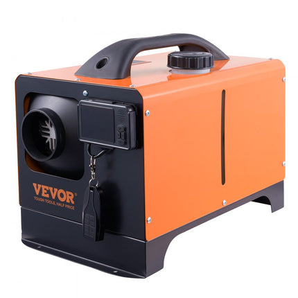 VEVOR Air Diesel Luchtverwarmers 12V 5KW Luchtverwarmer Air Diesel Diesel Standkachel Luchtverwarmer 0.16-0.52 l/uur Dieselkachel met LCD-display&10 m