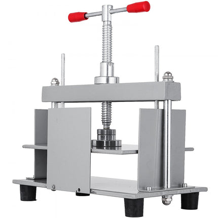 VEVOR Handmatige papierpers 305x220 mm voor A4-formaat papier platte pers 10 cm dik stalen frame Handmatige platte papierpers Boekenpers voor het maken van papier