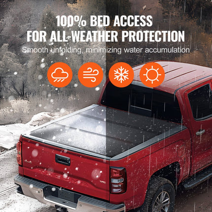 VEVOR drievoudig vrachtschip Toyota Tacoma Light 2016-2023