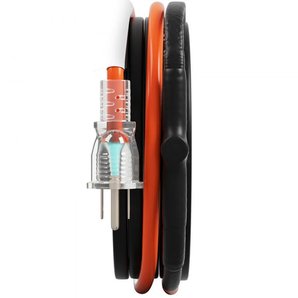 VEVOR zelfregelende verwarmingsbuiskabel 3,7m 16,4W/m vorstbeveiliging met thermostaat