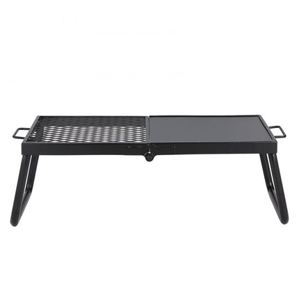 VEVOR BBQ Gills houtskoolgrill opvouwbare grill tafelgrill 570 x 285 x 230 mm, 6 kg belastbare draagbare reisgrill outdoor campinggrill 300 ℃, grillrooster + grillplaat voor tuinfeesten, picknicks, terras