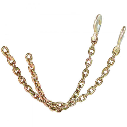 VEVOR 2x sleepketting doorstuurketting G80 transportbinderketting 3,22T 88,39cmx10mm