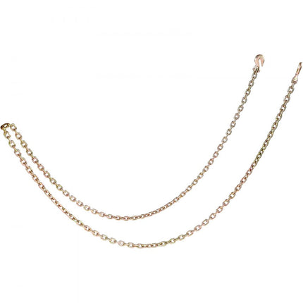 VEVOR trekketting expeditieketting G80 transportbinderketting staal 3.22T 433cmx8mm