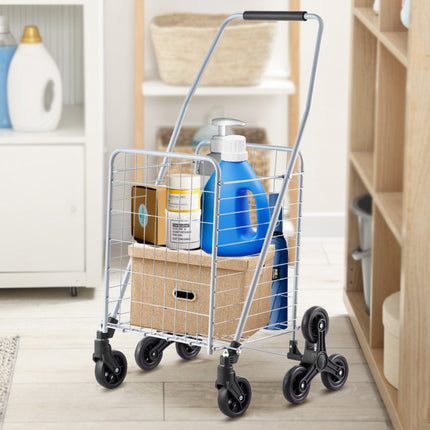 VEVOR trappenwagen stapelwagen steekwagen transportwagen trapklimmer 40kg