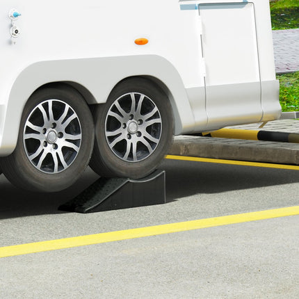 VEVOR Kunststof auto-toegangshelling 2 stuks 9T caravanwielwissel