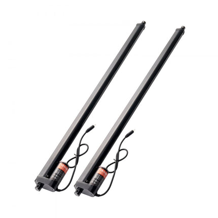 VEVOR 2-delige lineaire actuatorset 760 mm hoge snelheid lineaire actuator met 9 mm/s 12V 220lbs/1000N lineaire actuator voor het optillen van tv/tafel/bank IP54-bescherming - draadloze afstandsbediening