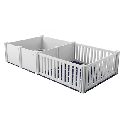 VEVOR werpbox puppy box puppy run dierenbox werpbox 237x123x46cm