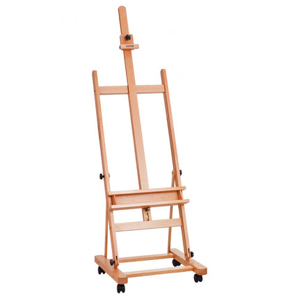 VEVOR schildersezel studio-ezel beukenhouten staande schildersezel H-frame