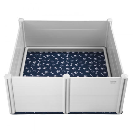 VEVOR werpbox puppy box puppy run dierenbox werpbox 152x152x61cm