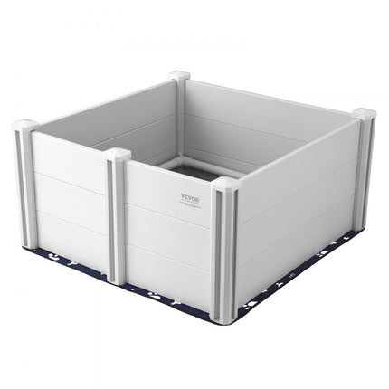 VEVOR werpbox puppy box puppy run dierenbox werpbox 98x98x46cm