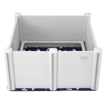 VEVOR werpbox puppy box puppy run dierenbox werpbox 98x98x46cm