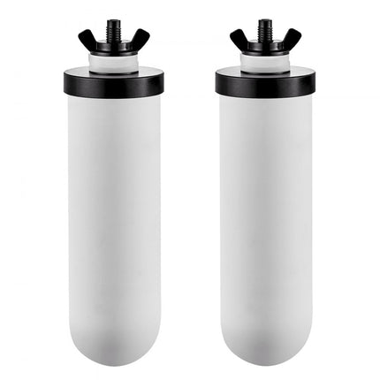 VEVOR Vervanging waterfilter Zwaartekrachtfiltersysteem Vervanging 2-pack Keramisch
