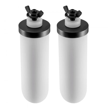 VEVOR Vervanging waterfilter Zwaartekrachtfiltersysteem Vervanging 2-pack Keramisch