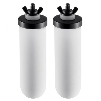 VEVOR Vervanging waterfilter Zwaartekrachtfiltersysteem Vervanging 2-pack Keramisch