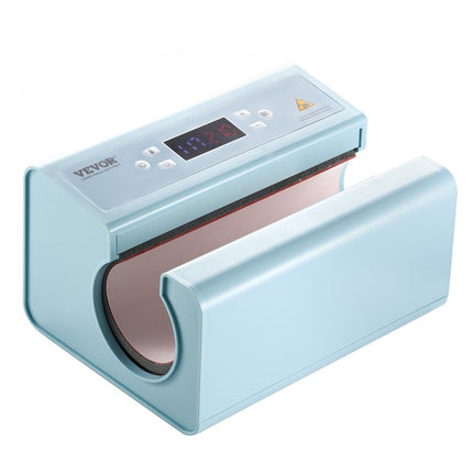 VEVOR Automatische Tumbler Hittepers Sublimatie Mok 325-887ml Blauw