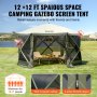 VEVOR tuintent opvouwbare paviljoen feesttent pop-up tent 8 personen 3,66x3,66x2,4m