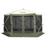 VEVOR tuintent opvouwbare paviljoen feesttent pop-up tent 8 personen 3,66x3,66x2,4m