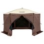 VEVOR tuintent opvouwbare paviljoen feesttent pop-up tent 8 personen 3,81x3,81x2,28m