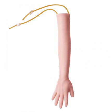 VEVOR bloedafnameset, IV-oefenarm oefensets, aderlatingsarm oefenset 560 x 130 x 70 mm, trainingsarm voor intraveneuze injectie inclusief IV-standaard, infuusslang, tourniquet, draagtas, etc.