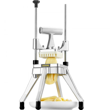 VEVOR Friteuse Machine 3/8 Inch Aardappelsnijder Frieten Snijmachine voor het snijden van groenten Fruit Komkommer Aardappel Ui Paddestoel Appel