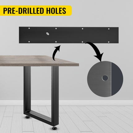 VEVOR Tafelpoot Tafelpoten 2x tafelonderstel tafelonderstel tafellopers tafelpoten tafelonderstel 60x72cm
