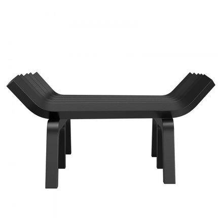 VEVOR Brandhoutrooster, 24" zwaar uitgevoerd open haardrooster met 6 steunpoten, 3/4" massieve gepoedercoate stalen staven, houthouder voor binnen- en buitenhaarden