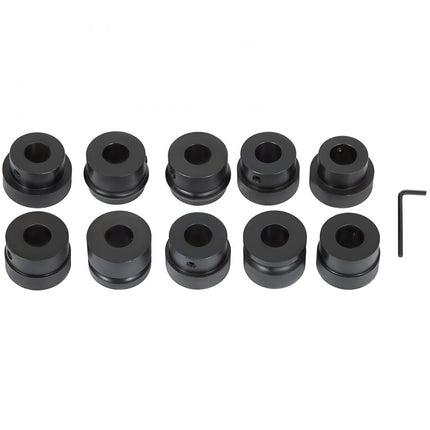 18" Bead Roller Former Swager Rotary Swaging Machine  Roll Rack Perfect 6 Die Sets