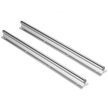 VEVOR Lineaire Geleiding Lineaire Rail 2 Stuks 500mm SBR16 Lineaire Lager-glijset SBR16UU Lagerkussenblokken Lineaire Railassen Lineaire Geleiderails