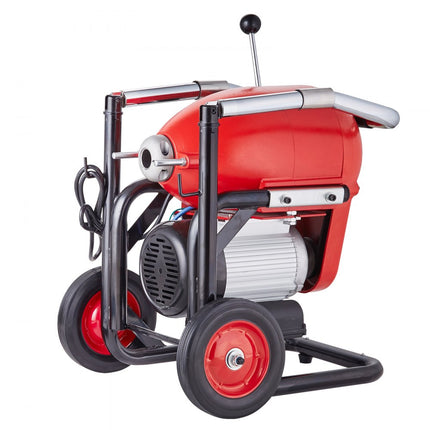 VEVOR pijpreinigingsmachine pijpreinigingsapparaat handmatige invoer 36,6mx3cm 1100W