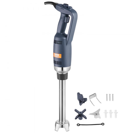 VEVOR Commerciële staafmixer 350W Hoogwaardige staafmixer Soepsauzen 305 mm