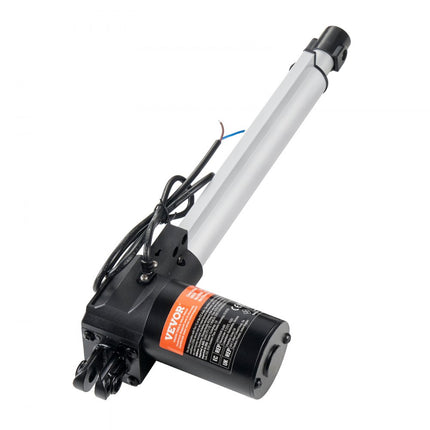 VEVOR 6000N Lineaire actuator DC 12V Lineaire aandrijving IP44 Elektrische lineaire motor 250 mm Slaglengte Geluidsniveau ≤ 50 dB Elektrische deuropener 5 mm/s Rijsnelheid Lineaire technologie Aanpassing Aandrijving