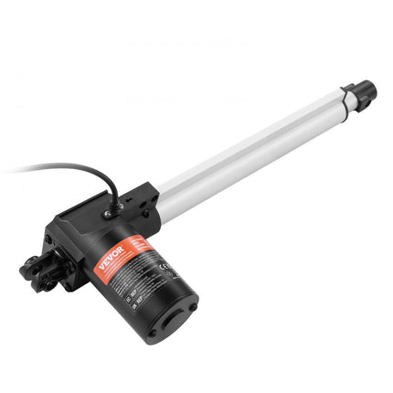 VEVOR 6000N Lineaire actuator DC 12V Lineaire aandrijving IP44 Elektrische lineaire motor 300 mm Slaglengte Geluidsniveau ≤ 50 dB Elektrische deuropener 5 mm/s Rijsnelheid Lineaire technologie Aanpassing Aandrijving