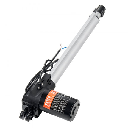 VEVOR 6000N Lineaire actuator DC 12V Lineaire aandrijving IP44 Elektrische lineaire motor 300 mm Slaglengte Geluidsniveau ≤ 50 dB Elektrische deuropener 5 mm/s Rijsnelheid Lineaire technologie Aanpassing Aandrijving