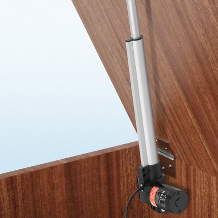 VEVOR 6000N Lineaire actuator DC 12V Lineaire aandrijving IP44 Elektrische lineaire motor 350 mm Slaglengte Geluidsniveau ≤50 dB Elektrische deuropener 5 mm/s Rijsnelheid Lineaire technologie Aanpassing Aandrijving
