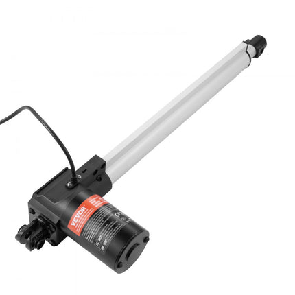 VEVOR 6000N Lineaire actuator DC 12V Lineaire aandrijving IP44 Elektrische lineaire motor 350 mm Slaglengte Geluidsniveau ≤50 dB Elektrische deuropener 5 mm/s Rijsnelheid Lineaire technologie Aanpassing Aandrijving