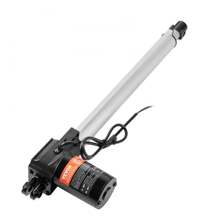 VEVOR 6000N Lineaire actuator DC 12V Lineaire aandrijving IP44 Elektrische lineaire motor 350 mm Slaglengte Geluidsniveau ≤50 dB Elektrische deuropener 5 mm/s Rijsnelheid Lineaire technologie Aanpassing Aandrijving