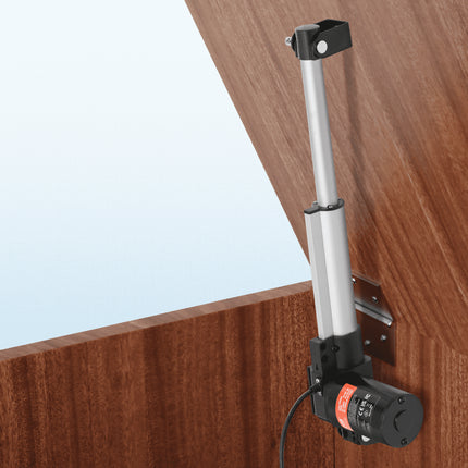VEVOR 6000N Lineaire actuator DC 12V Lineaire aandrijving IP44 Elektrische lineaire motor 150 mm Slaglengte Geluidsniveau ≤50 dB Elektrische deuropener 5 mm/s Rijsnelheid Lineaire technologie Aanpassing Aandrijving