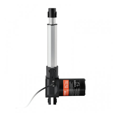 VEVOR 6000N Lineaire actuator DC 12V Lineaire aandrijving IP44 Elektrische lineaire motor 150 mm Slaglengte Geluidsniveau ≤50 dB Elektrische deuropener 5 mm/s Rijsnelheid Lineaire technologie Aanpassing Aandrijving