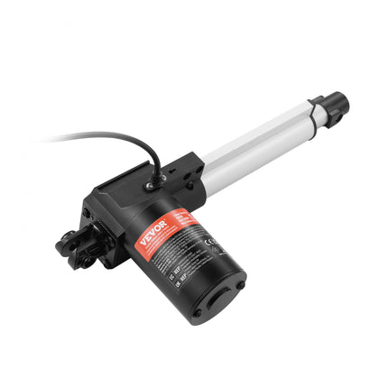 VEVOR 6000N Lineaire actuator DC 12V Lineaire aandrijving IP44 Elektrische lineaire motor 150 mm Slaglengte Geluidsniveau ≤50 dB Elektrische deuropener 5 mm/s Rijsnelheid Lineaire technologie Aanpassing Aandrijving
