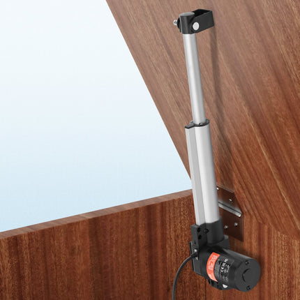 VEVOR 6000N Lineaire actuator DC 12V Lineaire aandrijving IP44 Elektrische lineaire motor 200 mm Slaglengte Geluidsniveau ≤ 50 dB Elektrische deuropener 5 mm/s Rijsnelheid Lineaire technologie Aanpassing Aandrijving