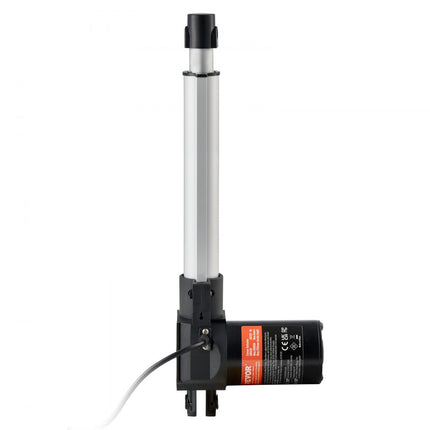 VEVOR 6000N Lineaire actuator DC 12V Lineaire aandrijving IP44 Elektrische lineaire motor 200 mm Slaglengte Geluidsniveau ≤ 50 dB Elektrische deuropener 5 mm/s Rijsnelheid Lineaire technologie Aanpassing Aandrijving