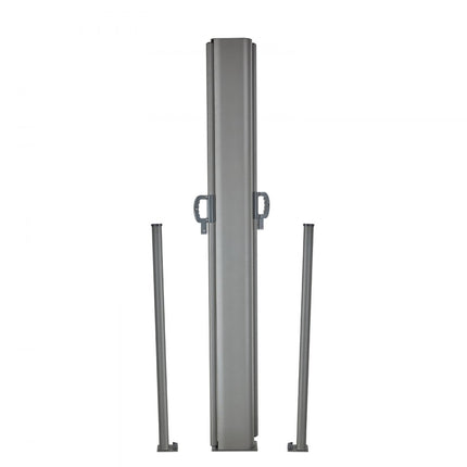 VEVOR Intrekbare Zijluifel TerrasschermOmheining 180 x 600cm Schermscheidingswand Intrekbare Buitendeur Intrekbare Afrastering Buitenscherm Voor Makkelijk te Installeren Privacy Bescherming