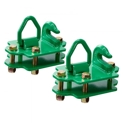 VEVOR 2x 9,52 mm tractorbakhaken klasse 70 grijphaak staal 5443,1 kg RV