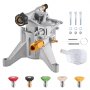 VEVOR verticale hogedrukreinigerpomp 7/8 "as 3300 PSI 3,0 GPM 5 mondstukken